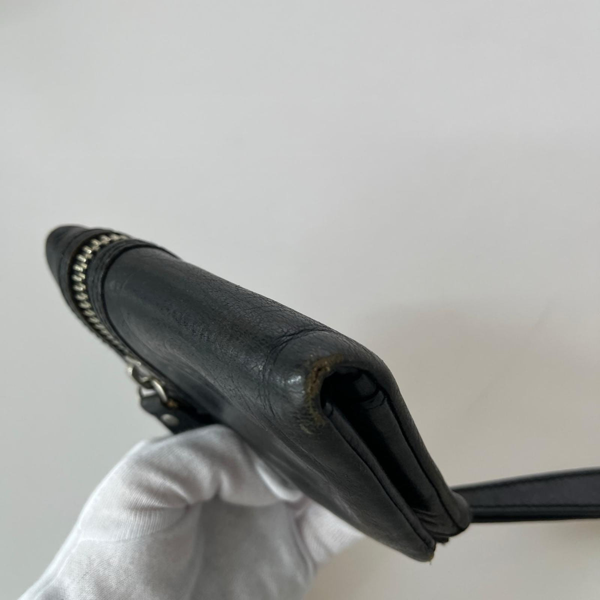 コンパクトウォレット ライダースウォレット BLK ブラック