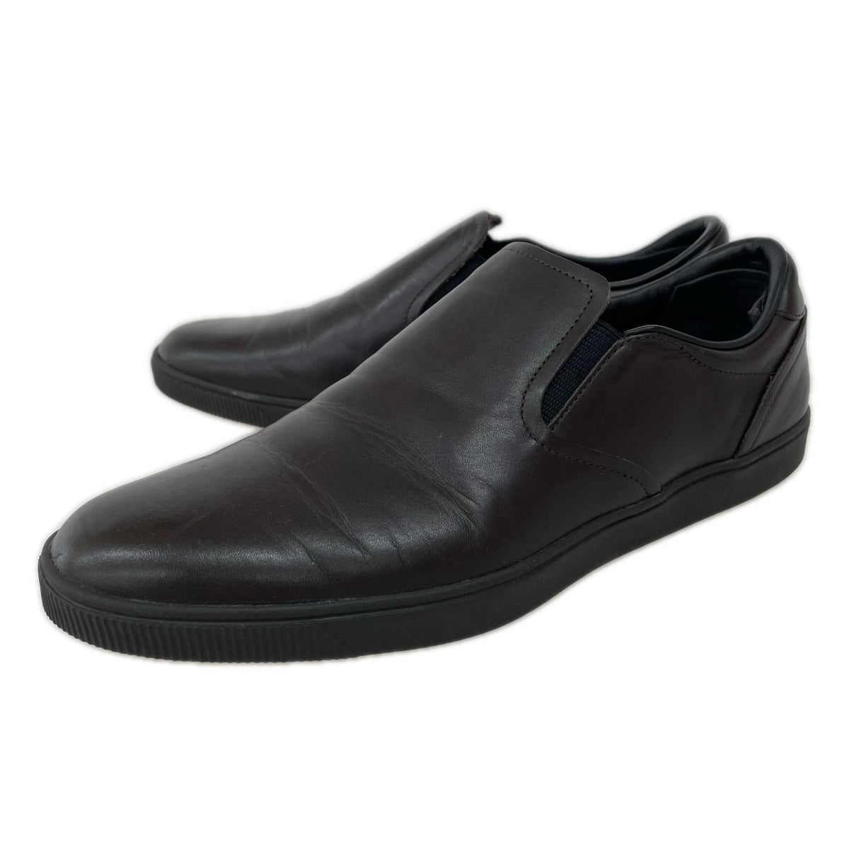 シューズ SLIP-ON DELUXE ブラウン 26.5cm (US8 1/2 UK8 EU43) ブラウン