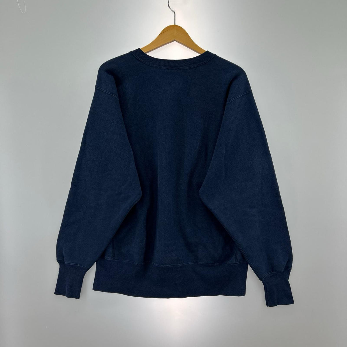 スウェット 90s 刺繍タグ L ネイビー L ネイビー