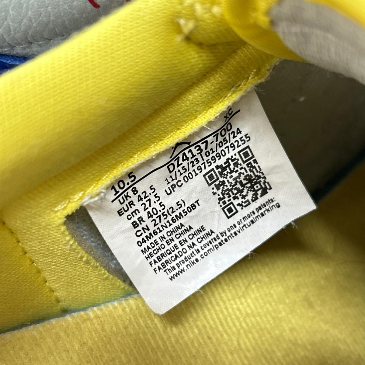 スニーカー × Travis Scott Air Jordan 1 Retro Low OG 27.5cm (US9 1/2 UK9 EU45) マルチカラー
