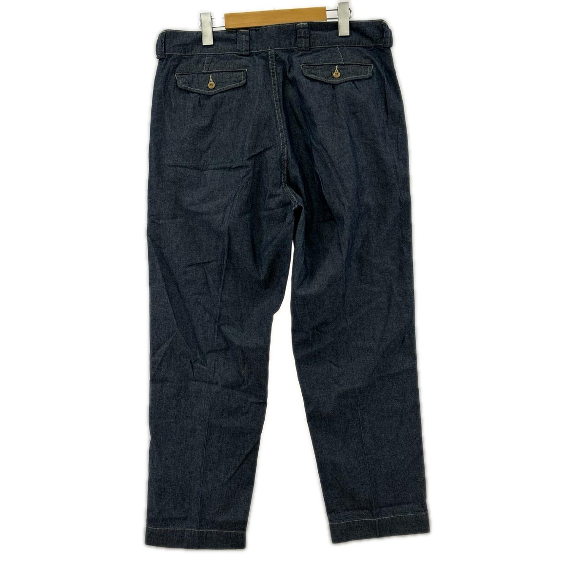 パンツ フランス軍 50s~60s M-52 シャンブレートラウザー 36 ブルー