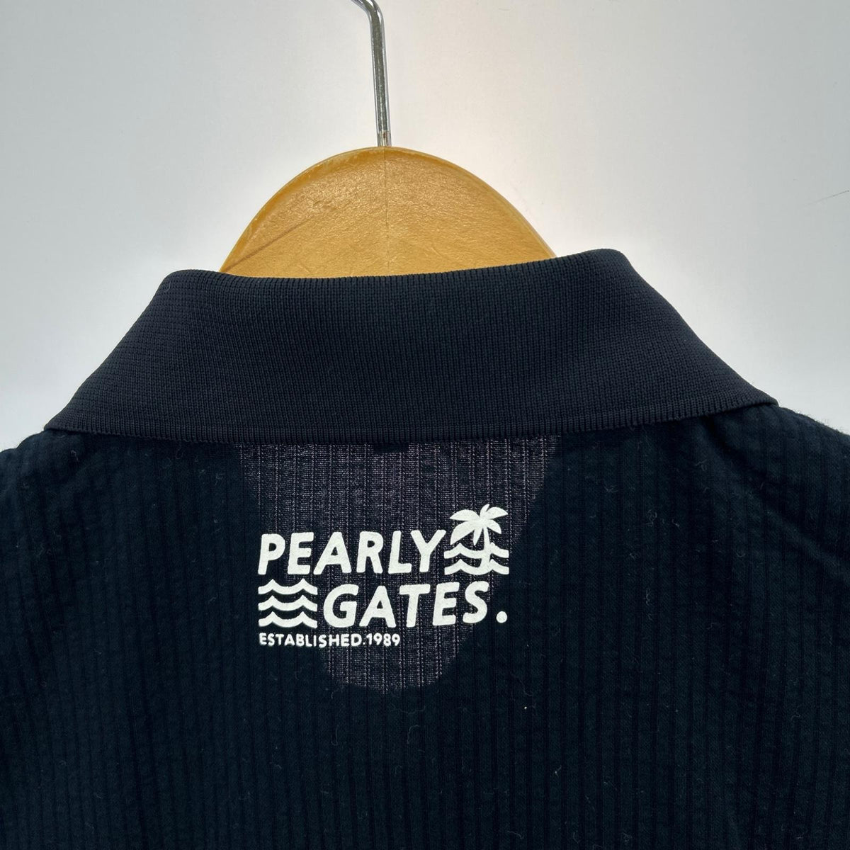 ポロシャツ PEARLY GATES プリント ポロシャツ ネイビー 5 5 ネイビー