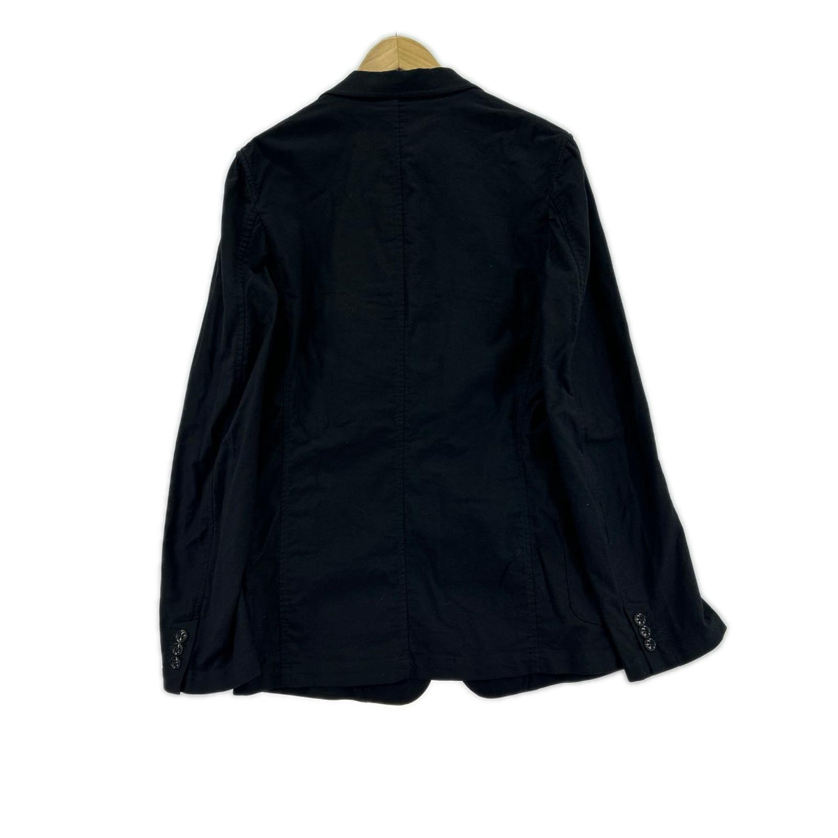 テーラードジャケット Yohji Yamamoto POUR HOMME コットンテーラードジャケット 1 ブラック