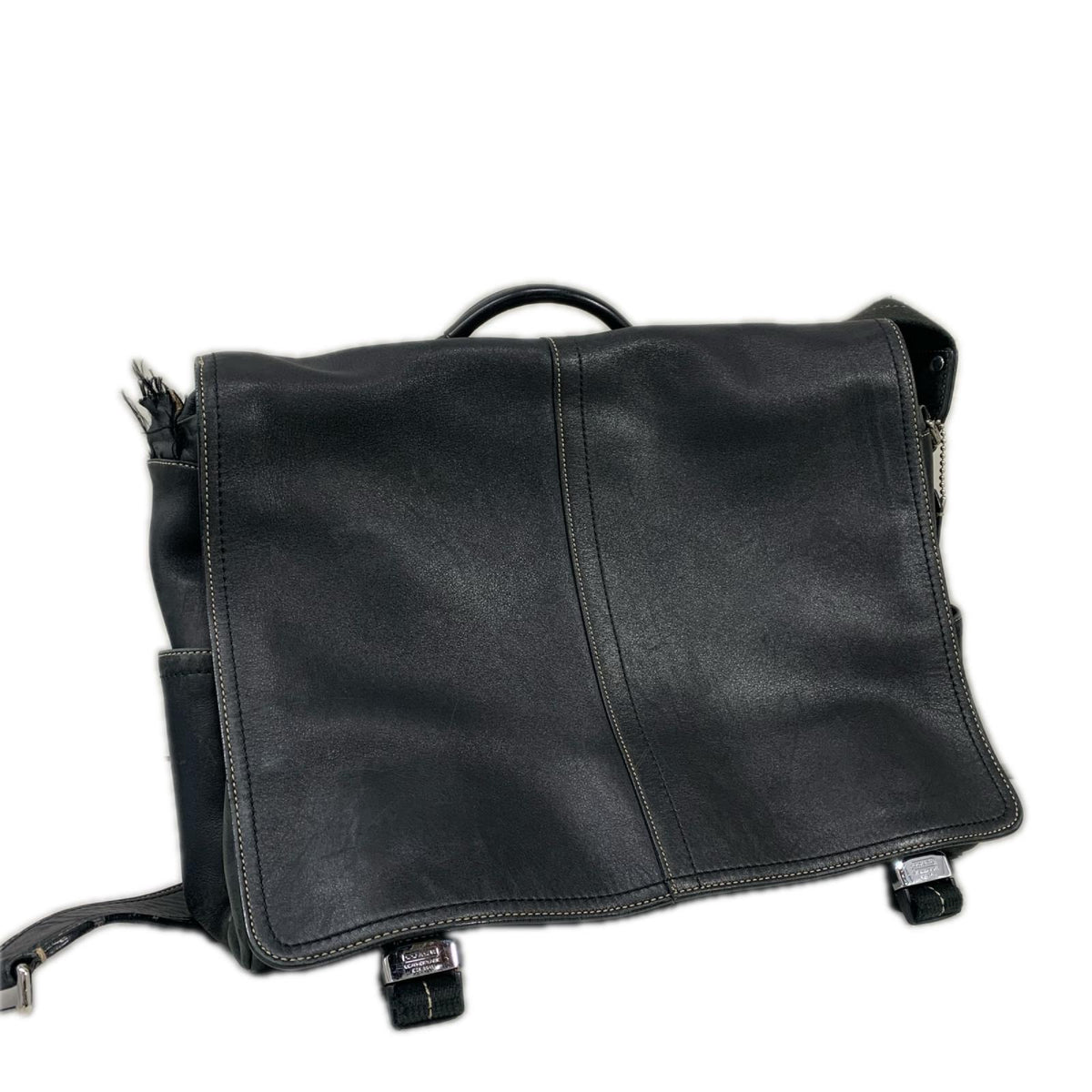 COACH/レザーメッセンジャーバッグ/70104