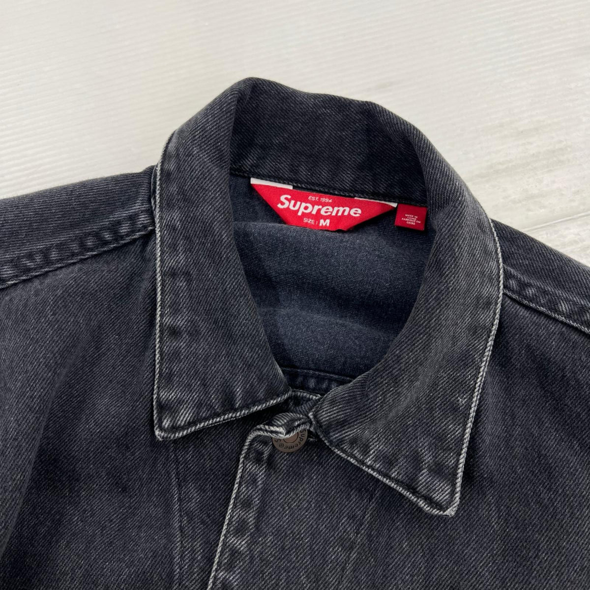 ジャケット 25SS Arc Denim Coaches Jacket M M ブラック
