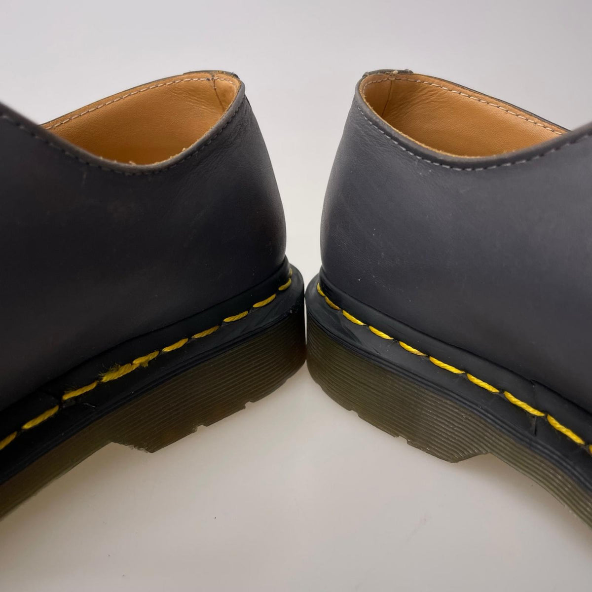 シューズ 3ホールシューズ/UK9/GRY 27.5cm (US9 1/2 UK9 EU45) ブラック