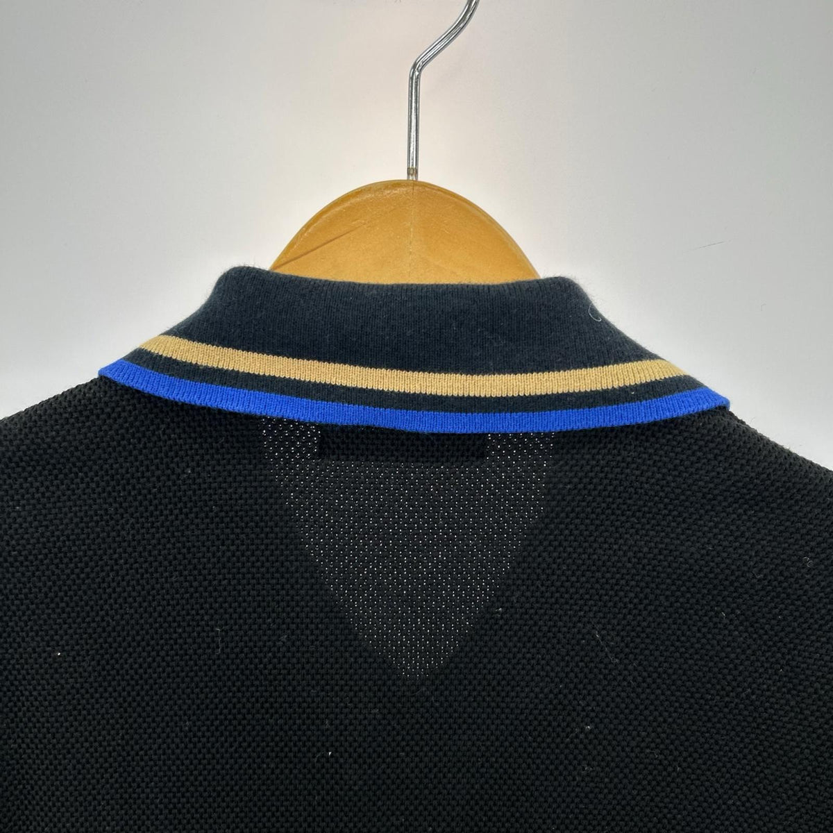 ポロシャツ 20SS ビッグ鹿の子ポロシャツ BLK 1 ブラック