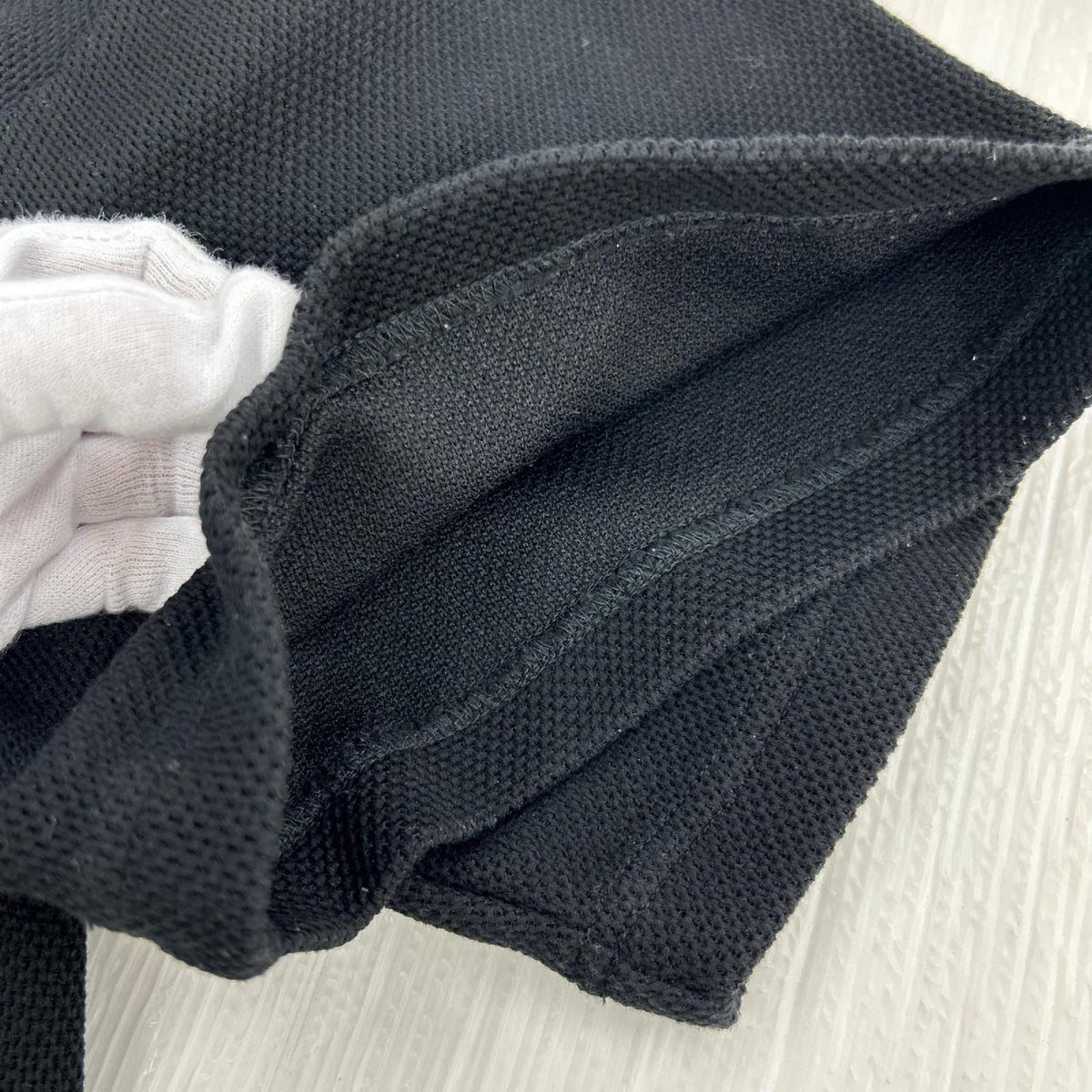 ポロシャツ 20SS ビッグ鹿の子ポロシャツ BLK 1 ブラック
