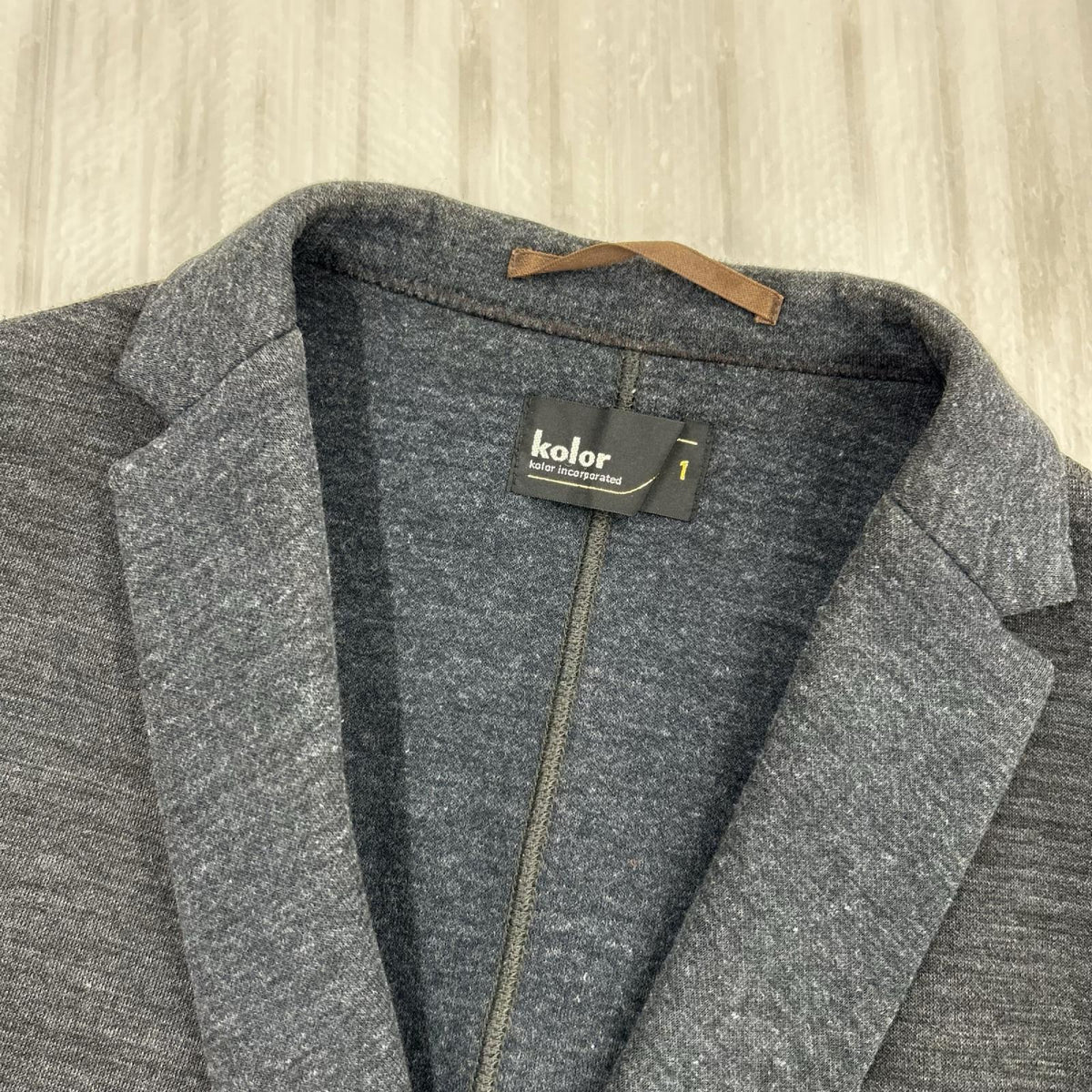 テーラードジャケット 17AW ボンディングダブルジャケット 1 ブラック