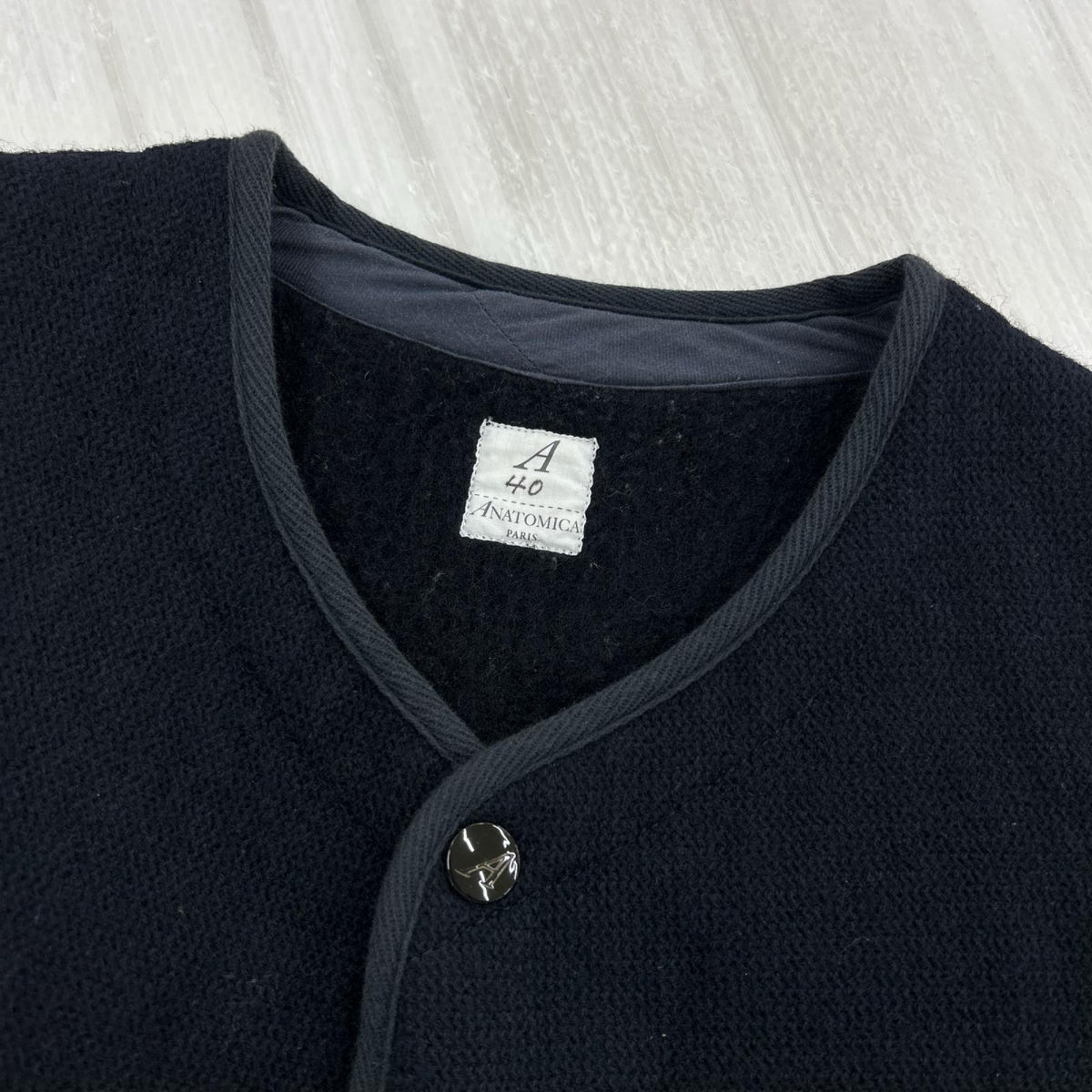 長袖シャツ BEACH CLOTH VEST 40 ネイビー