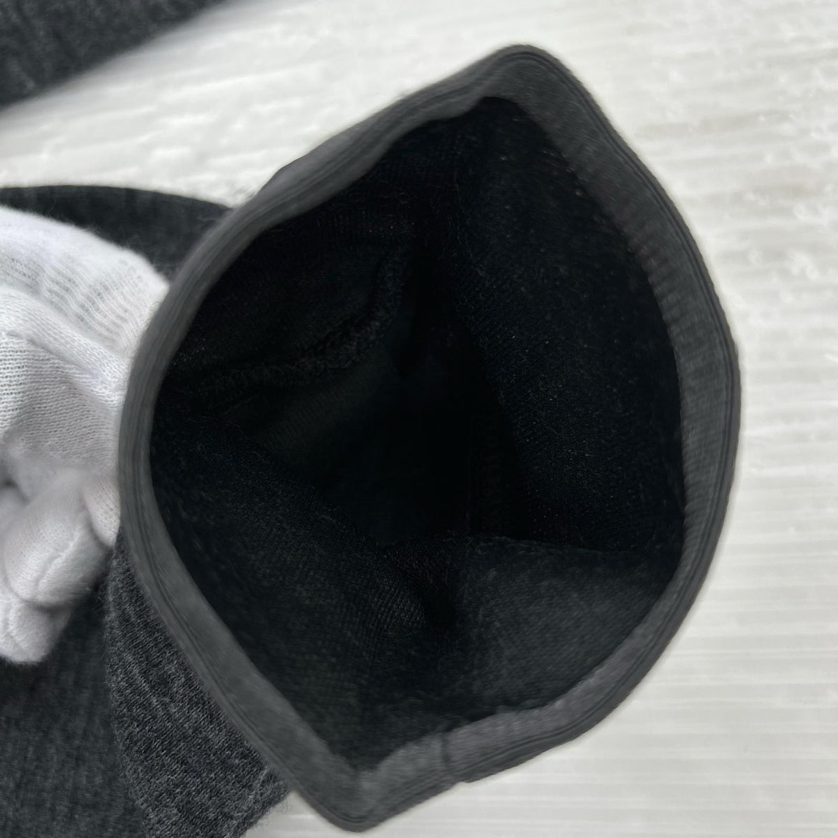 スウェット 23AW HALF ZIP STAND COLLAR PO 46 グレー