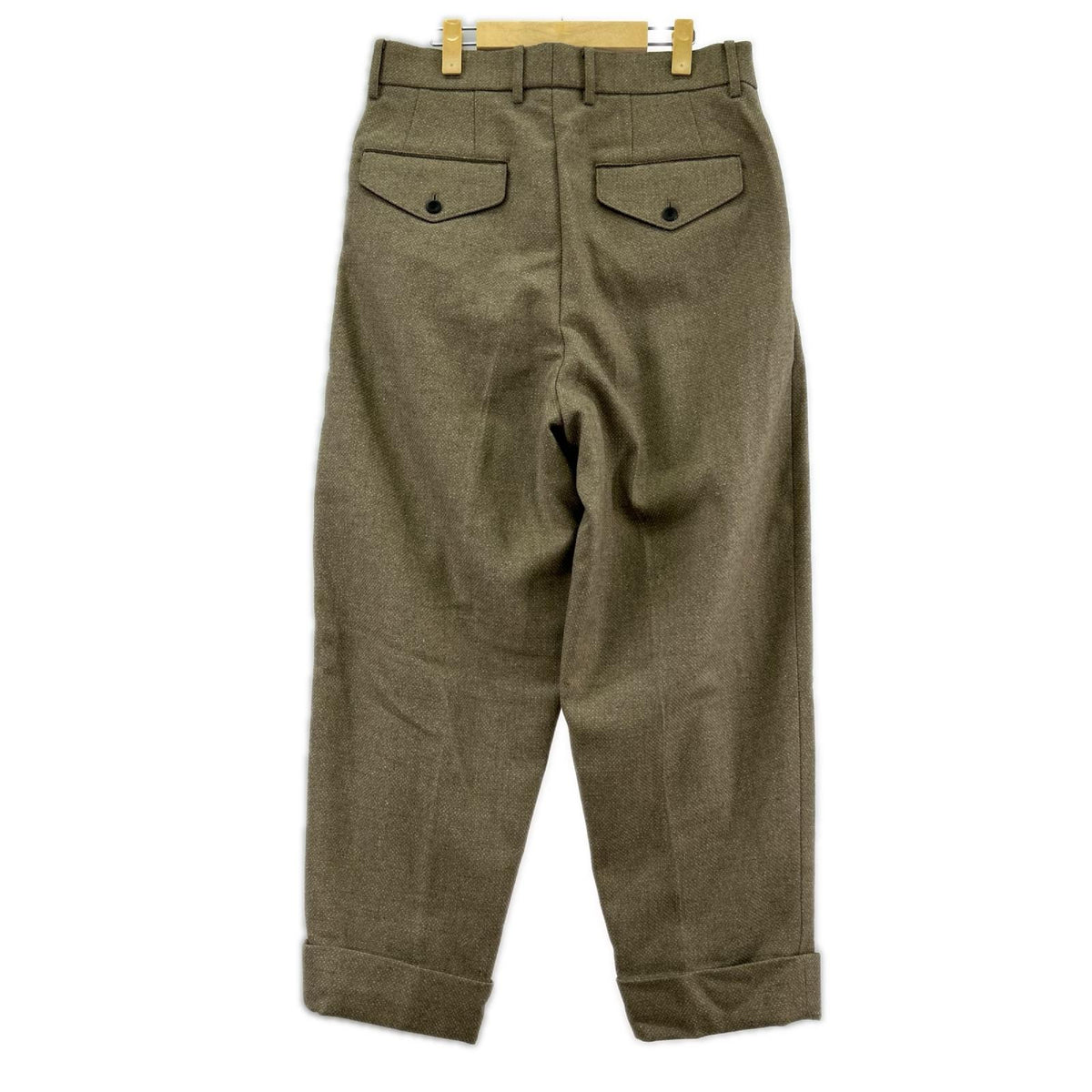 パンツ 23AW THE SLACKS STRAIGHT ブラウン