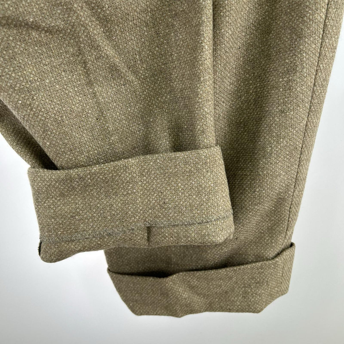 パンツ 23AW THE SLACKS STRAIGHT ブラウン