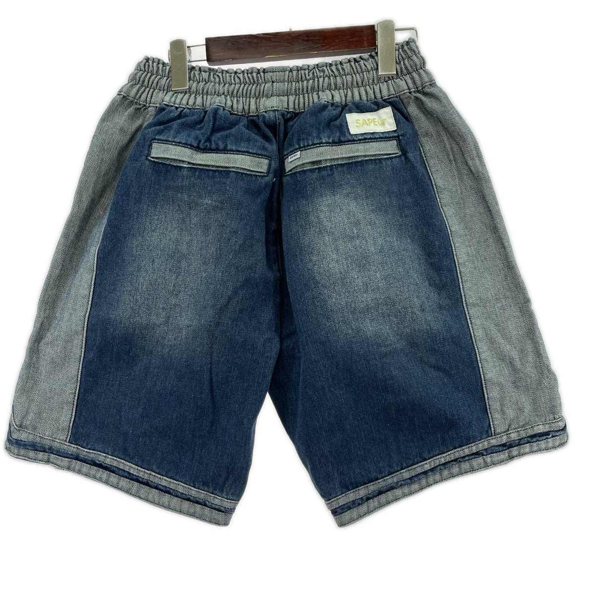 ショートパンツ デニムバスケットショーツ BLU M ブルー