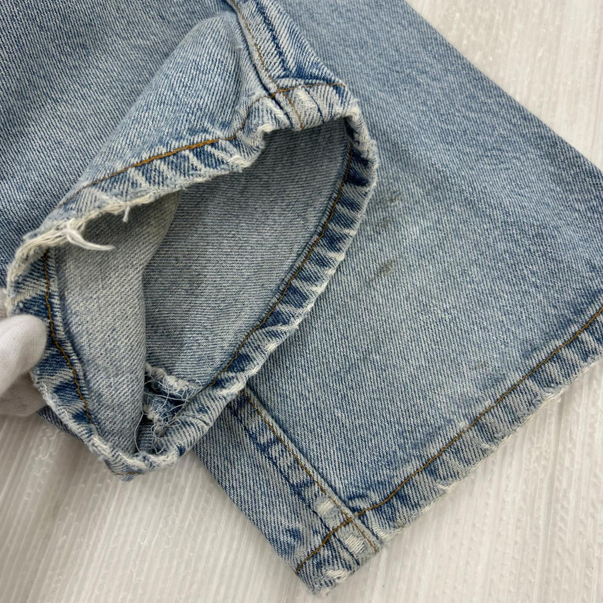 デニムパンツ USA製 Lot501 Student デニム 30 ブルー
