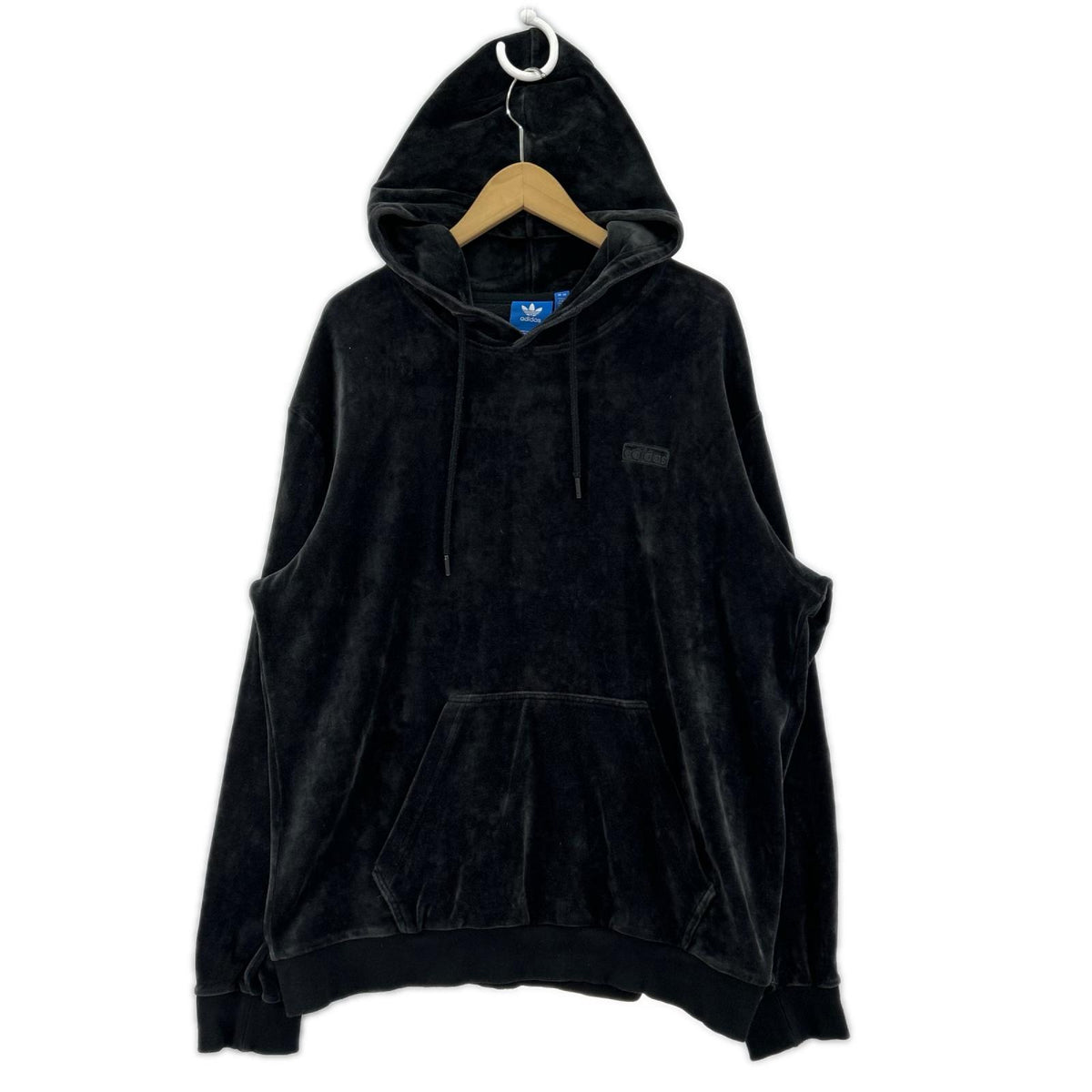 パーカー ベロアパーカー BLK ブラック