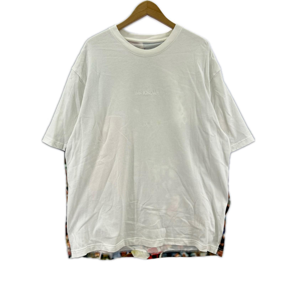 半袖Tシャツ 背面ジョーダンプリント WHT XL ホワイト
