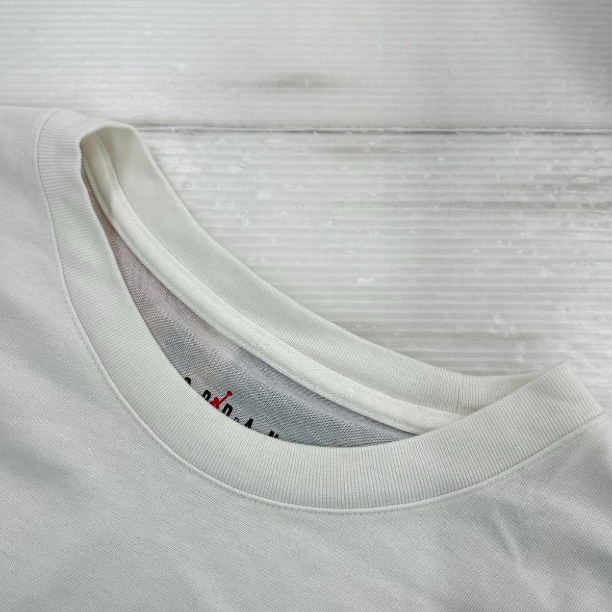 半袖Tシャツ 背面ジョーダンプリント WHT XL ホワイト