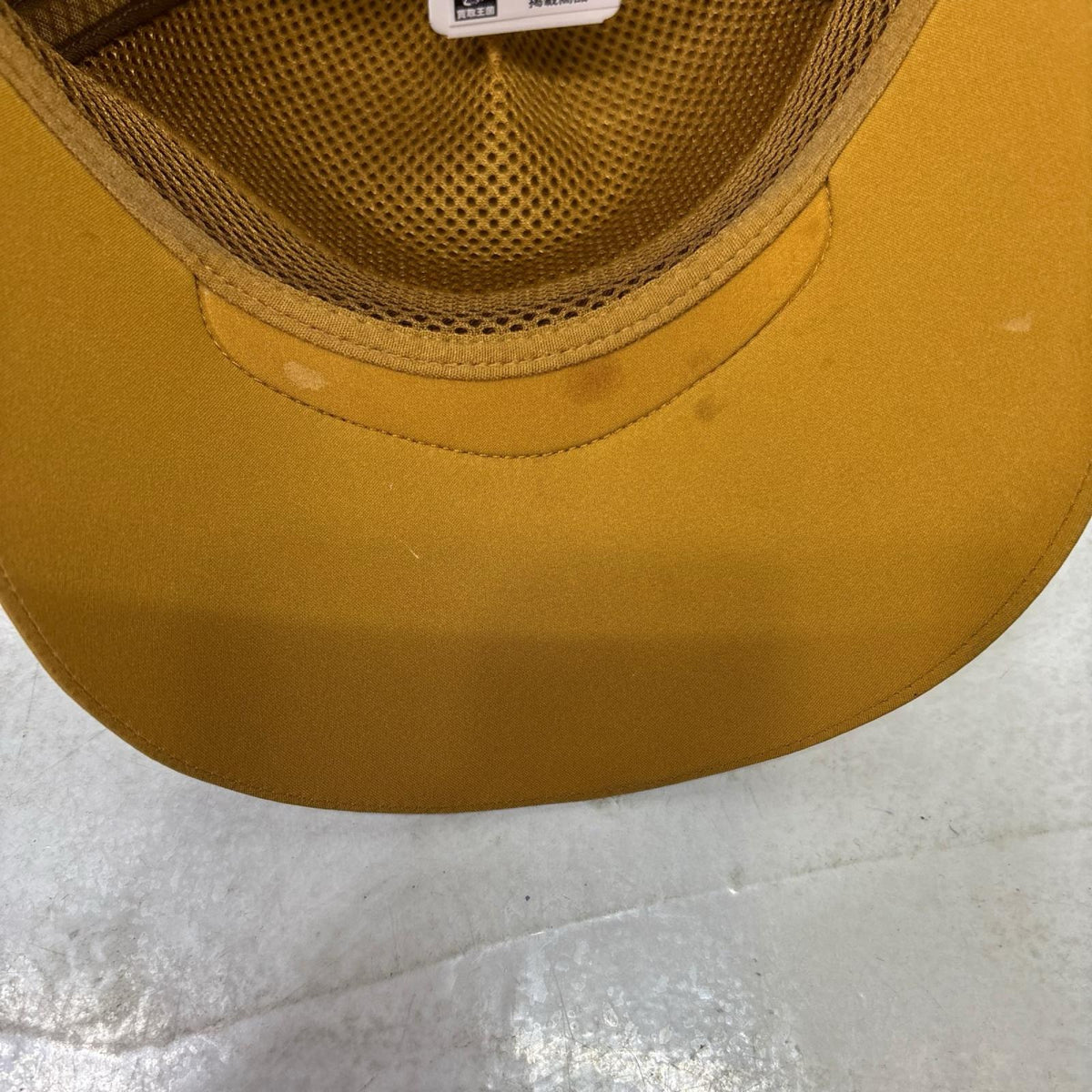 キャップ BIRD TRUCKER CURVED イエロー