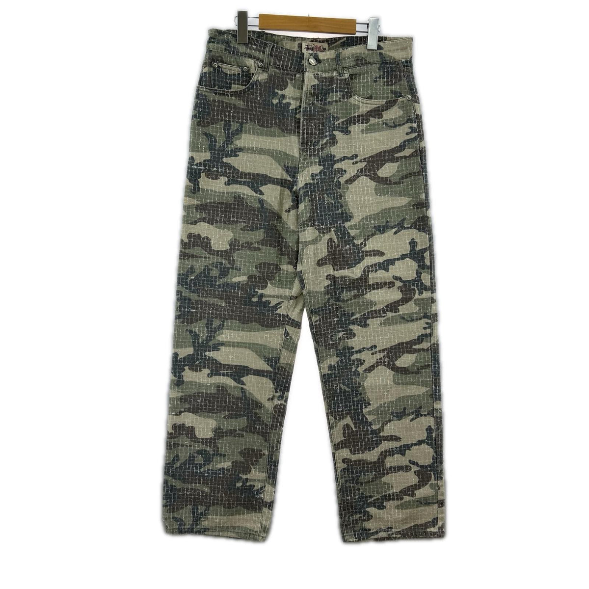パンツ BIG OL' JEAN CAMO CANVAS NEEDLE PUNCH 30