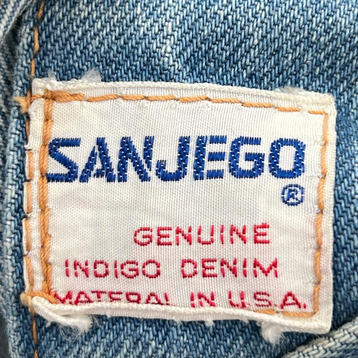デニムジャケット 70s SANJEGO"Tweety"Denim Jacket