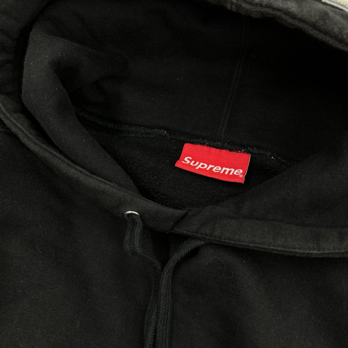 パーカー panelled hoodie M ブラック M ブラック