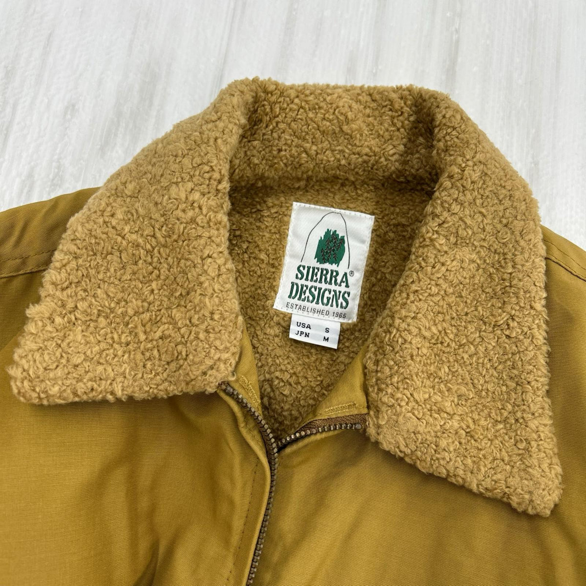ジャケット Oregon Jacket/裏ボアジャケット キャメル M