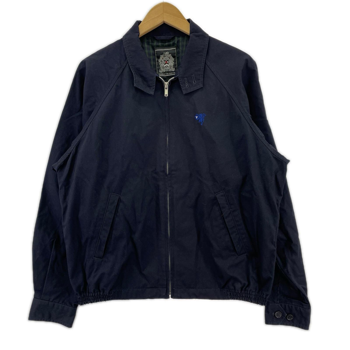 ジャケット スイングトップ ネイビー M ネイビー