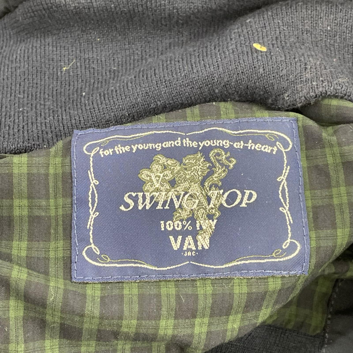 ジャケット スイングトップ ネイビー M ネイビー