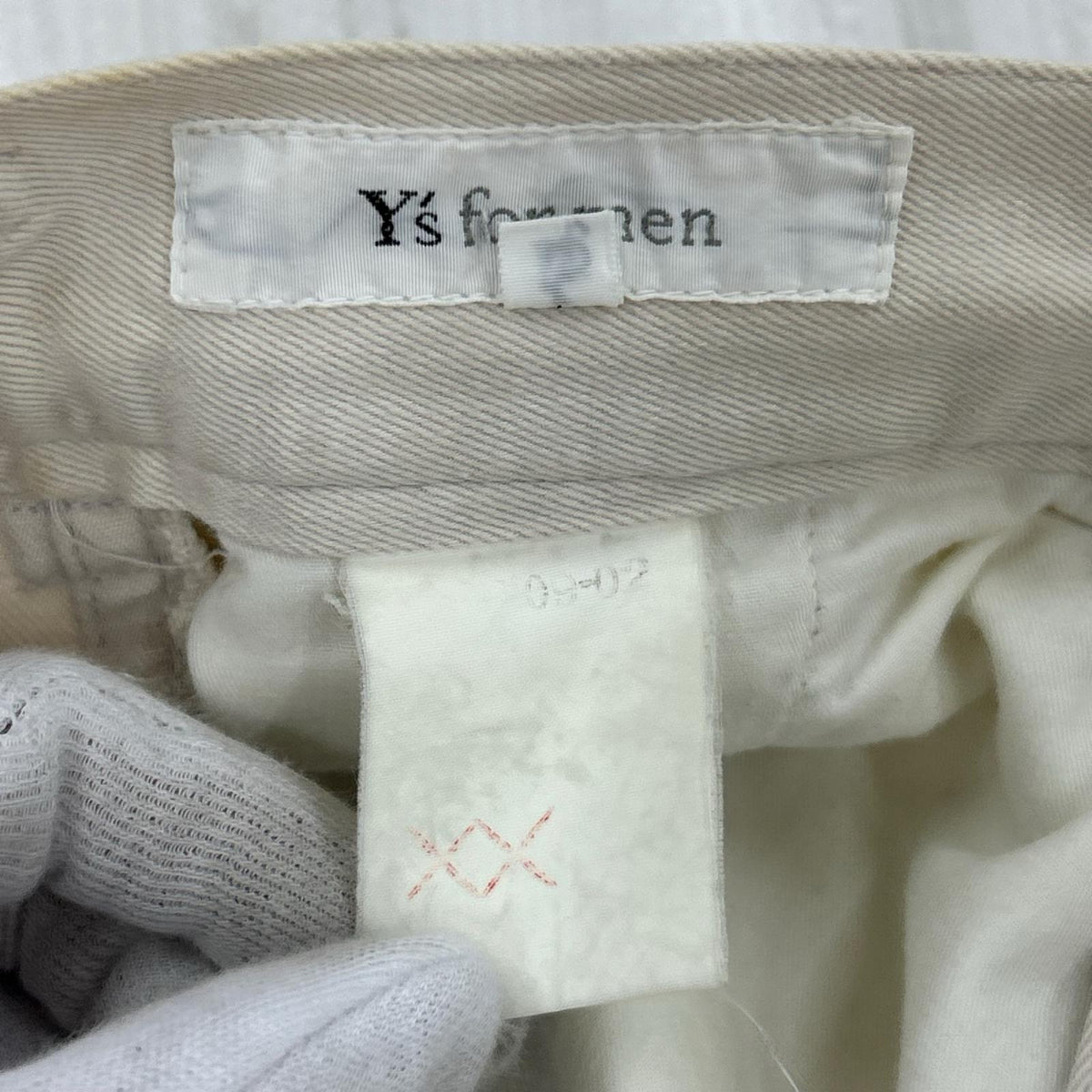 パンツ for men チノパン M ホワイト