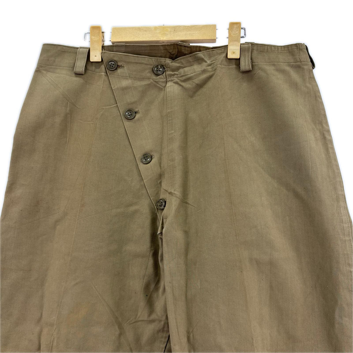 パンツ 60S イタリア軍 モーターサイクルパンツ KHK カーキ