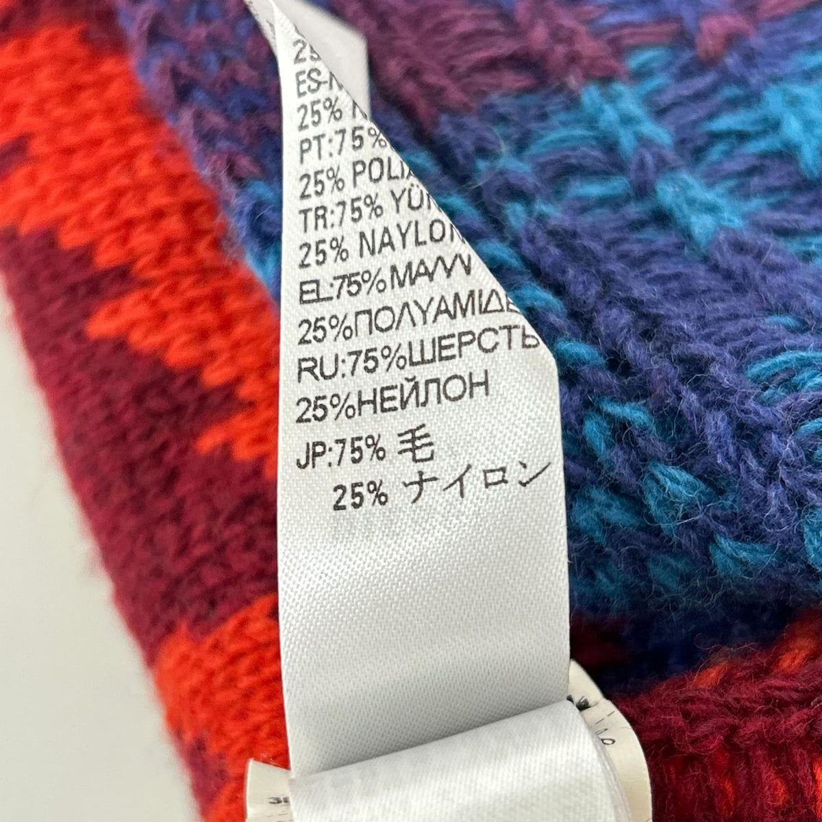 その他アクセサリー マフラー 総柄 グラフィック マルチカラー