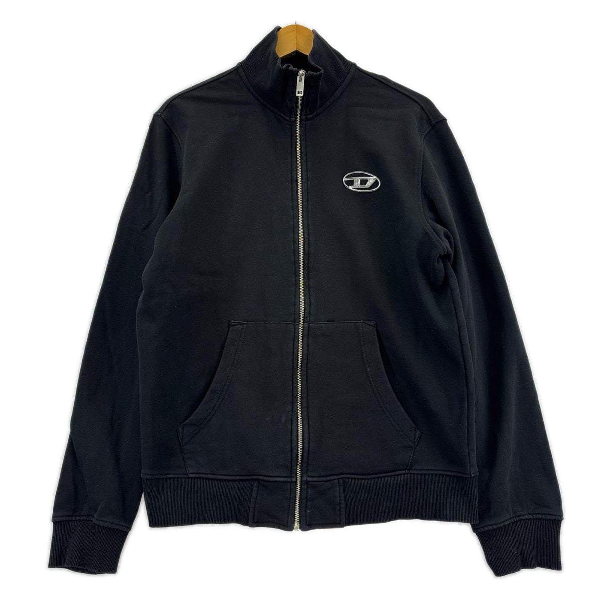 スウェット S-Ginni-Zip-Od BLK M M ブラック