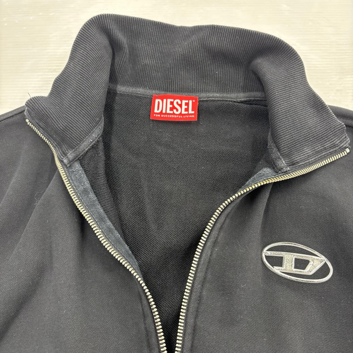 スウェット S-Ginni-Zip-Od BLK M M ブラック