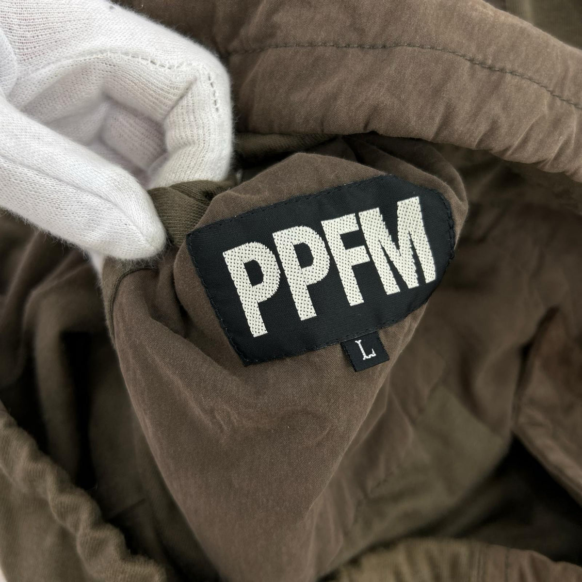 ジャケット PPFM ミリタリージャケット カーキ L カーキ