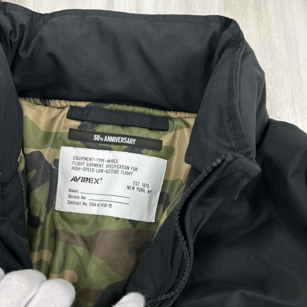 ジャケット 50th Anniversary NYLON STAND BLOUSON L ブラック