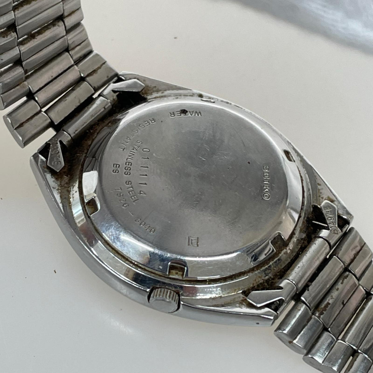 腕時計 SEIKO5 自動巻き ブラック