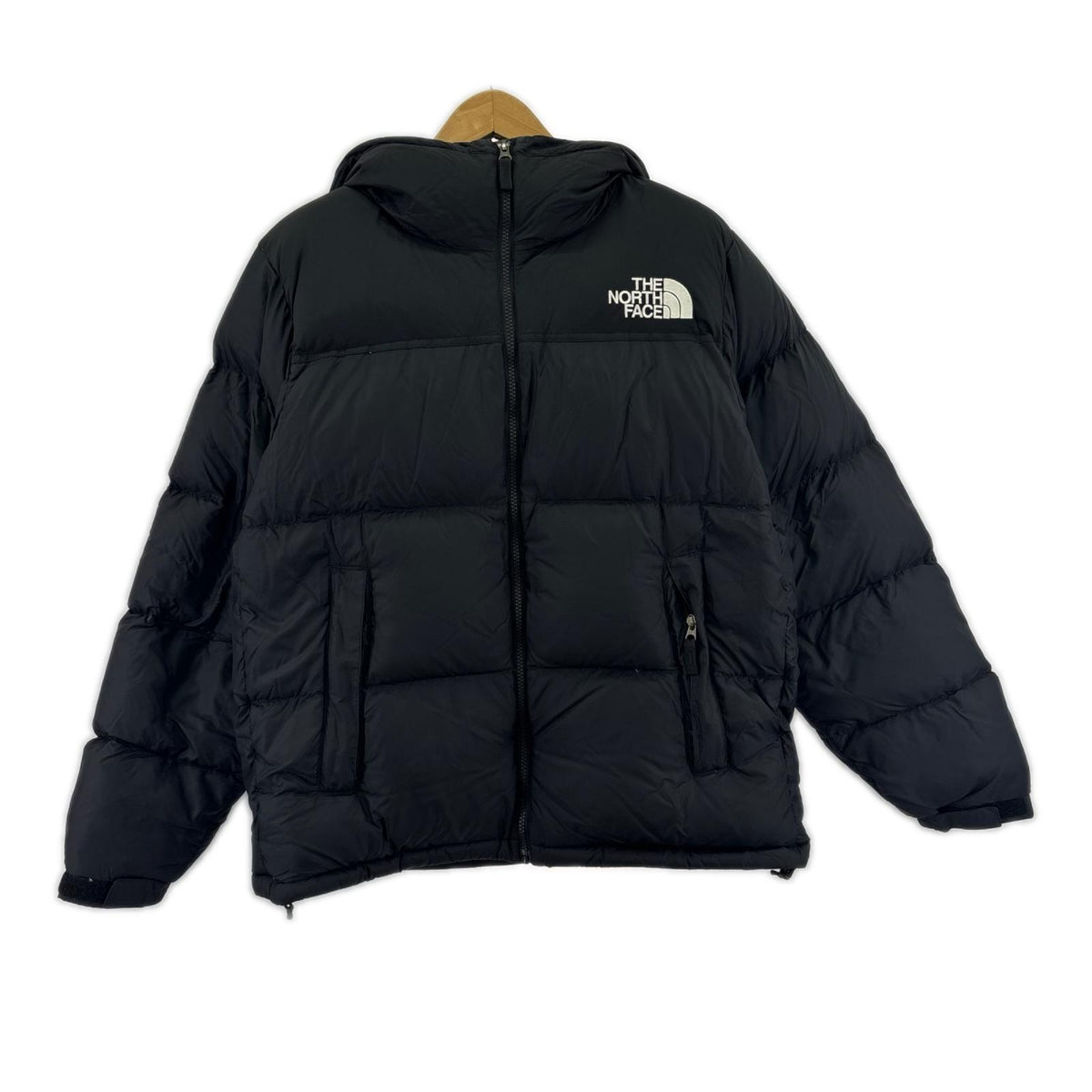 ダウンジャケット Nuptse Hoodie BLK M M ブラック