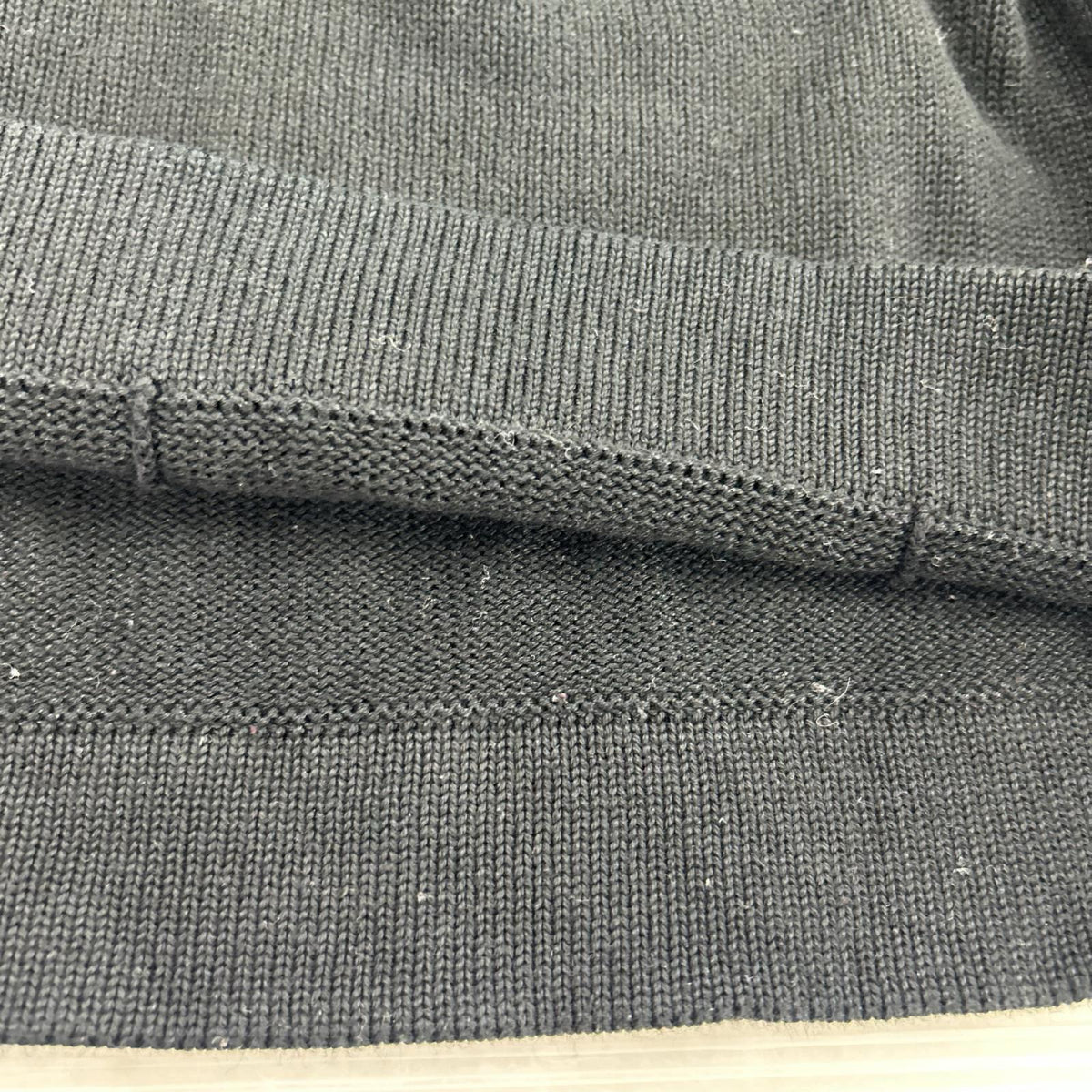カーディガン RUGBY RALPH LAUREN レタードカーディガン 黒 (S) S ブラック
