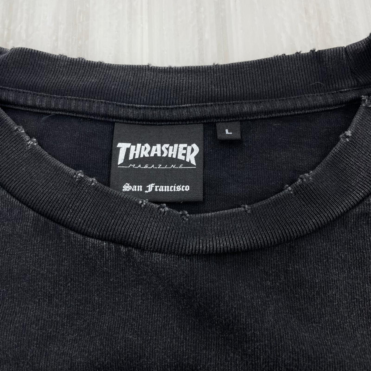 半袖Tシャツ LHP別注 ラインストーン BLK L L ブラック