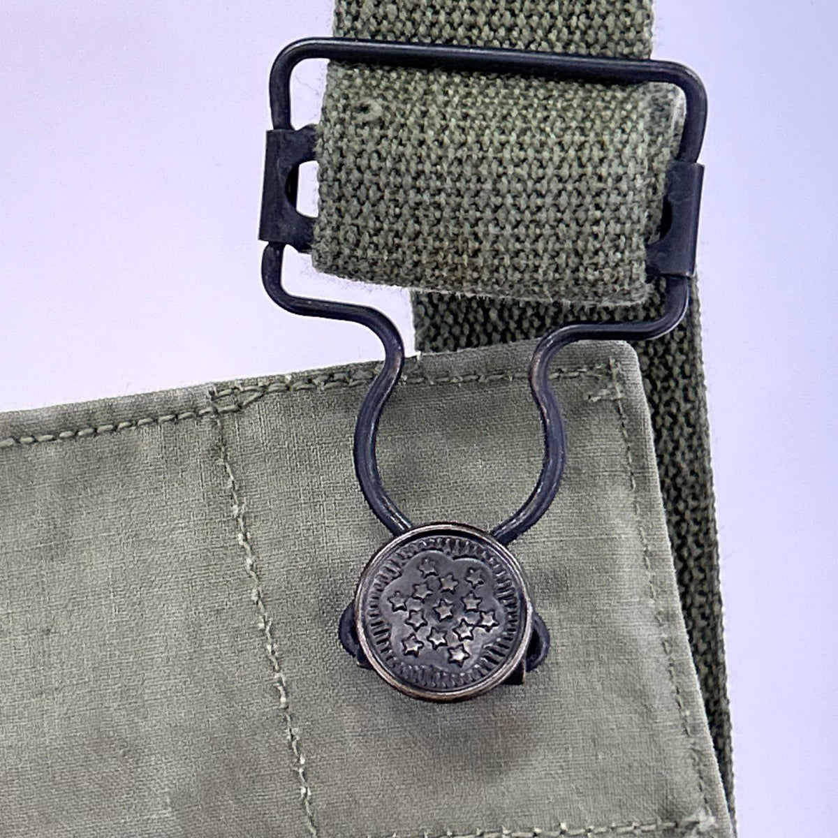 オーバーオール 40s U.S.NAVY N-2 レインデッキパンツ グリーン