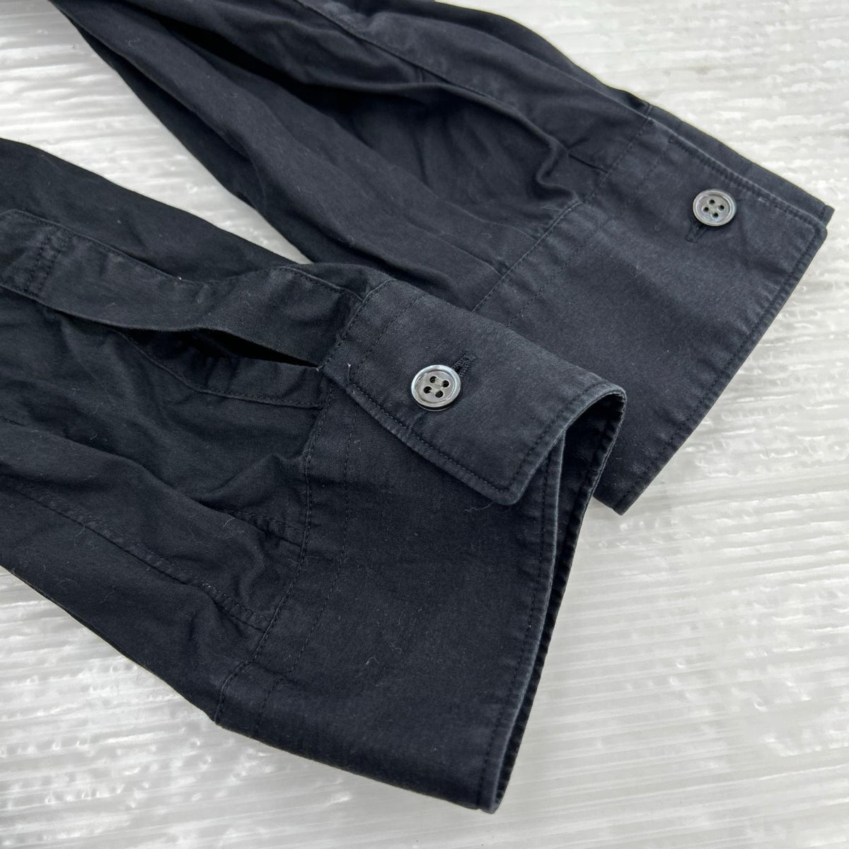 長袖シャツ 23SS Cotton Poplin Shirt(L) L ブラック