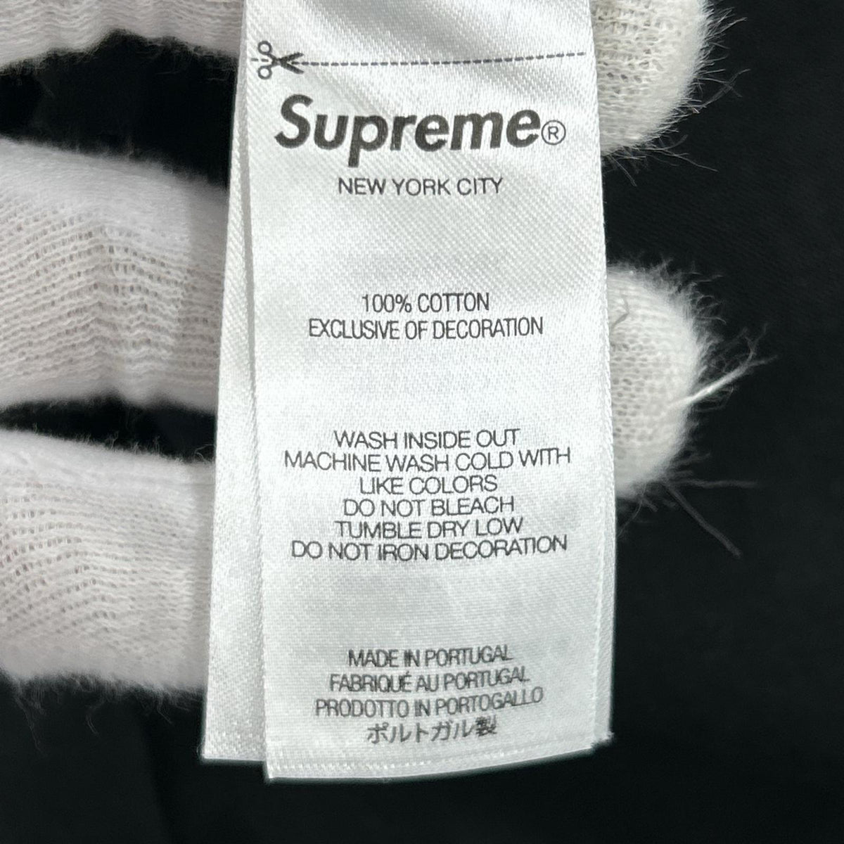 半袖Tシャツ 23FW Classic Logo S/S TOP BLK M ブラック