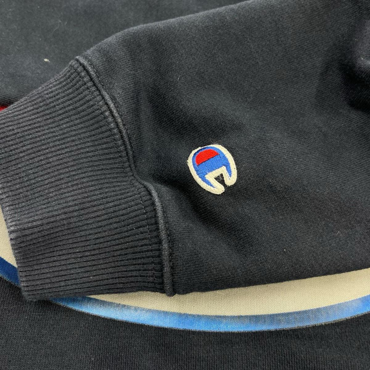 スウェット ×Champion 19SS Chrome Crewneck NVY L ネイビー