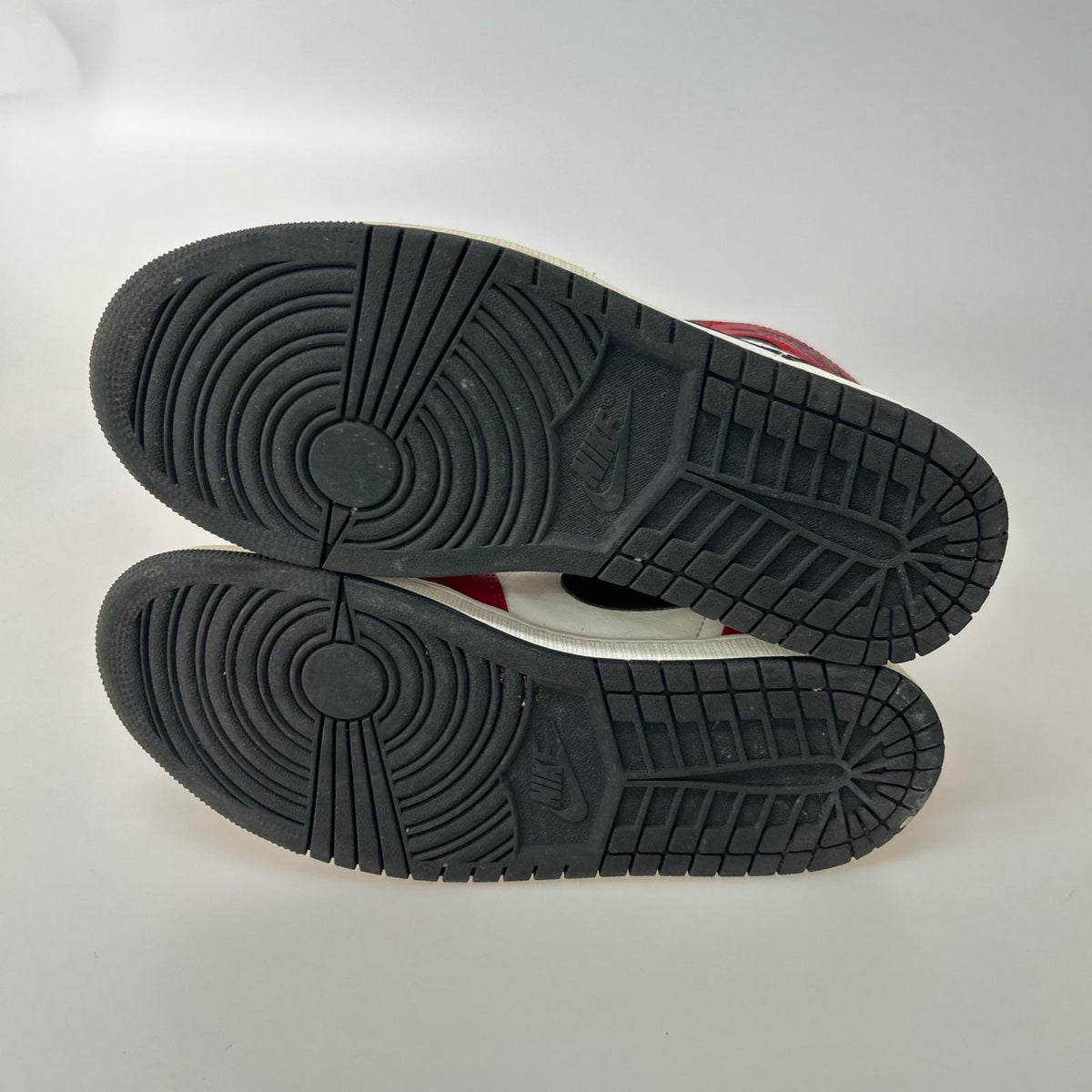 スニーカー Air Jordan 1 Mid 27.5cm 黒/白/赤 27.5cm (US9 1/2 UK9 EU45)