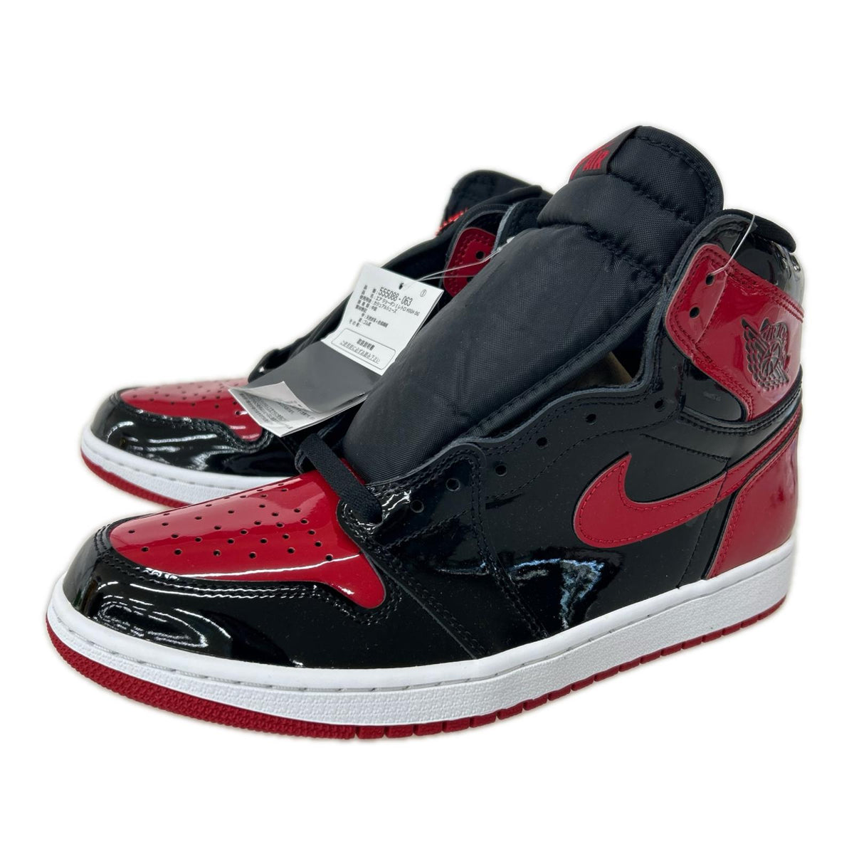 スニーカー AJ1 RETRO HIGH OG PATENT BRED 28cm (US10 UK9 1/2 EU46)