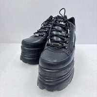 スニーカー プラットフォーム BLK 26.0cm 26