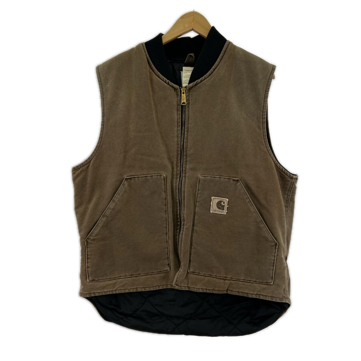 ジャケット ダックベスト ブラウン