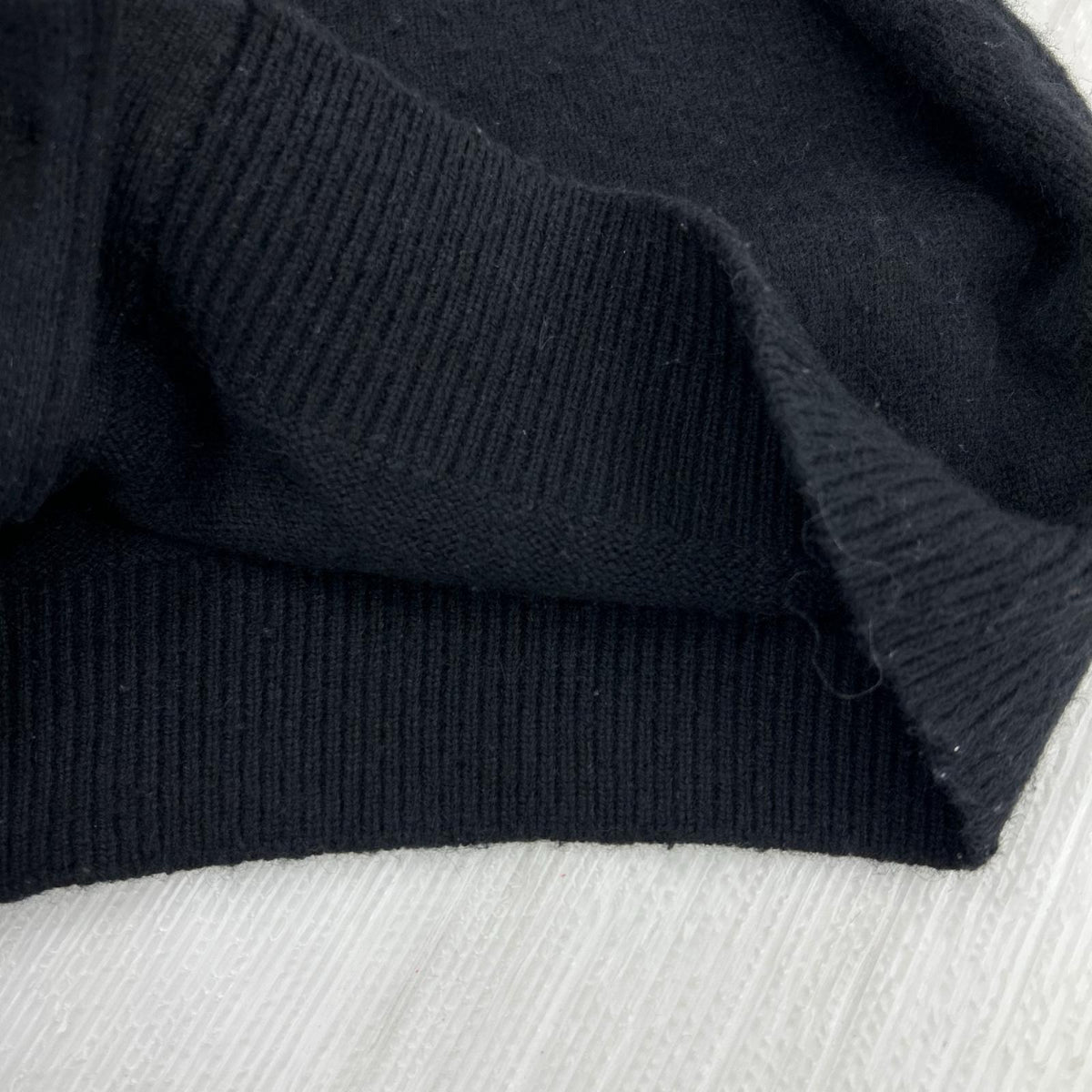 カーディガン COOR RaccoonCropRoundcardigan ブラック