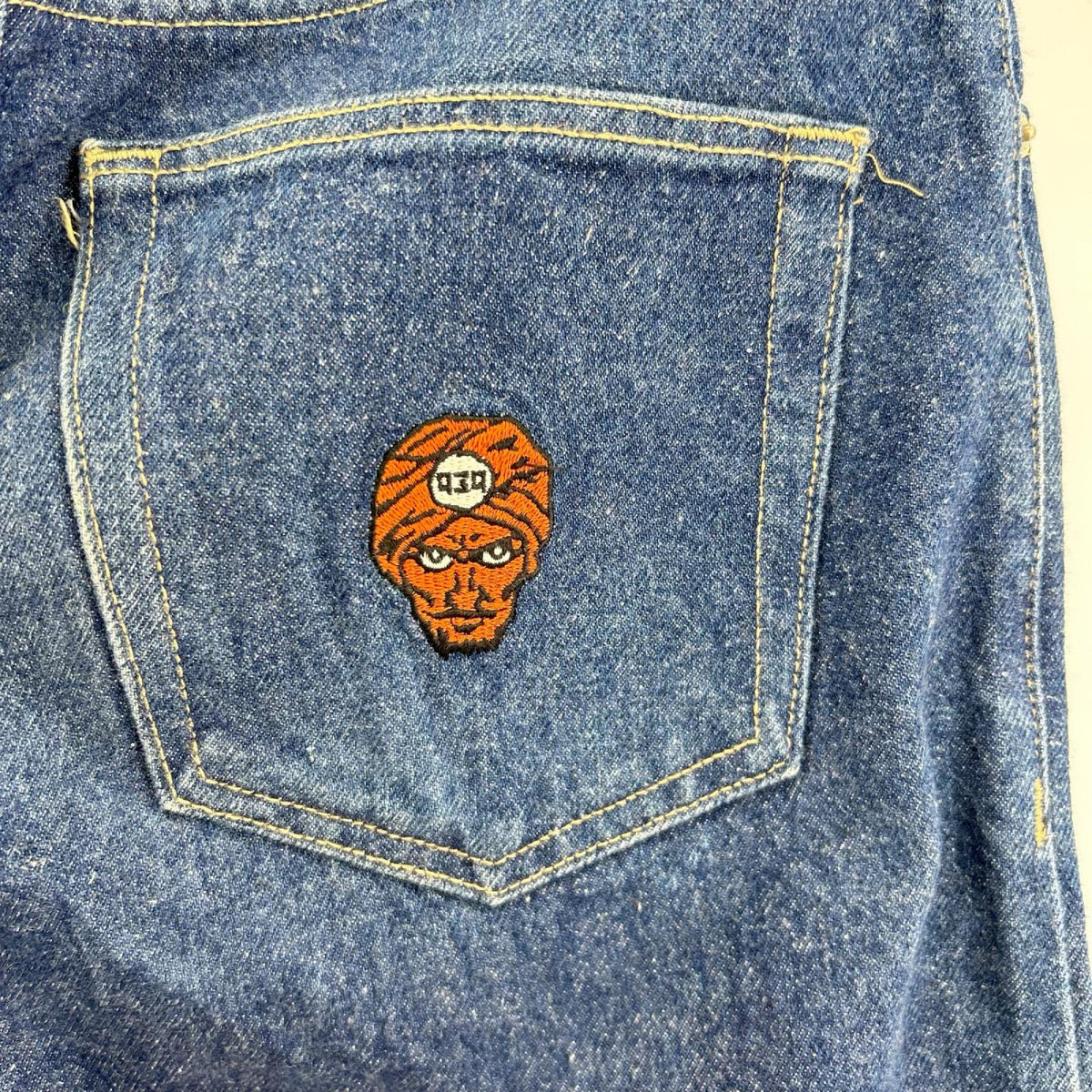 デニムパンツ 939 indigo baggy denim 30 ブルー